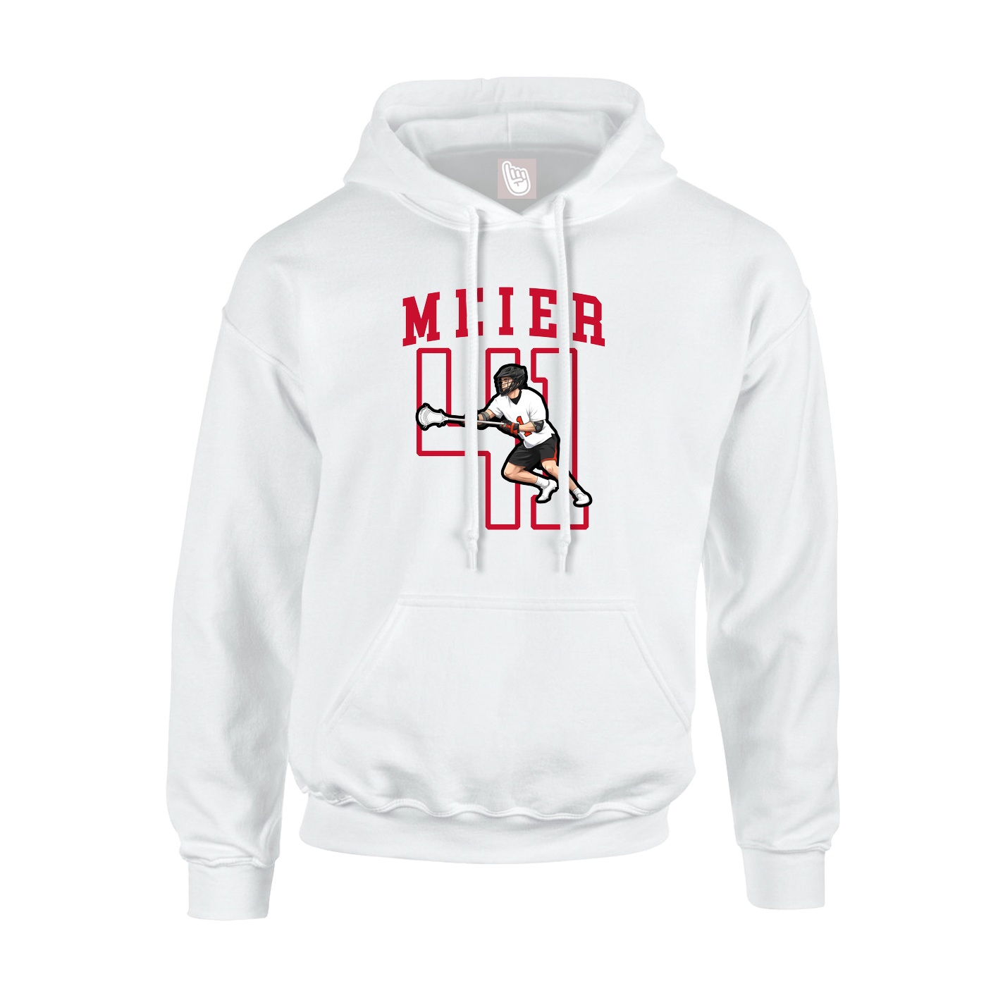 Youth Hoodie — Shirsey in White