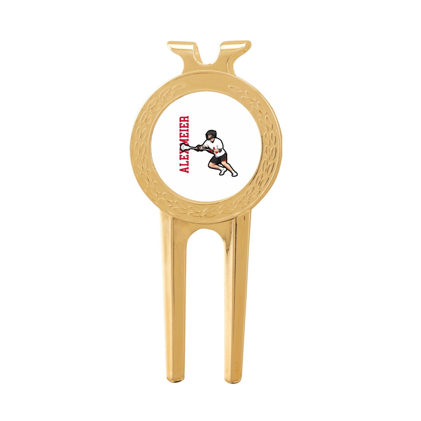 Divot Tool with Ball Marker — Name Vertical in Classic