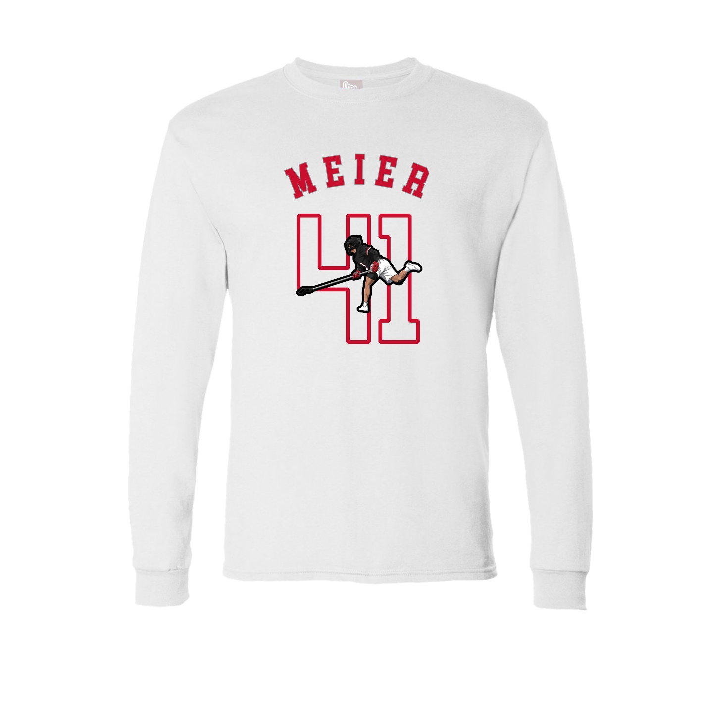 Long Sleeve Tee — Shirsey Arch in White