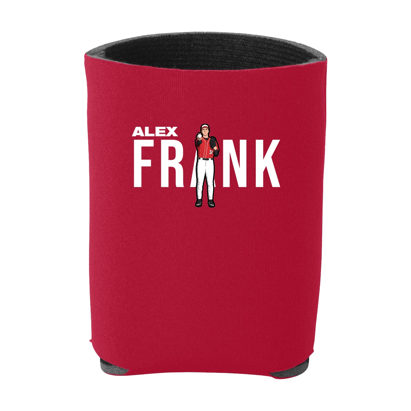 Can Holder — Player Name in Red