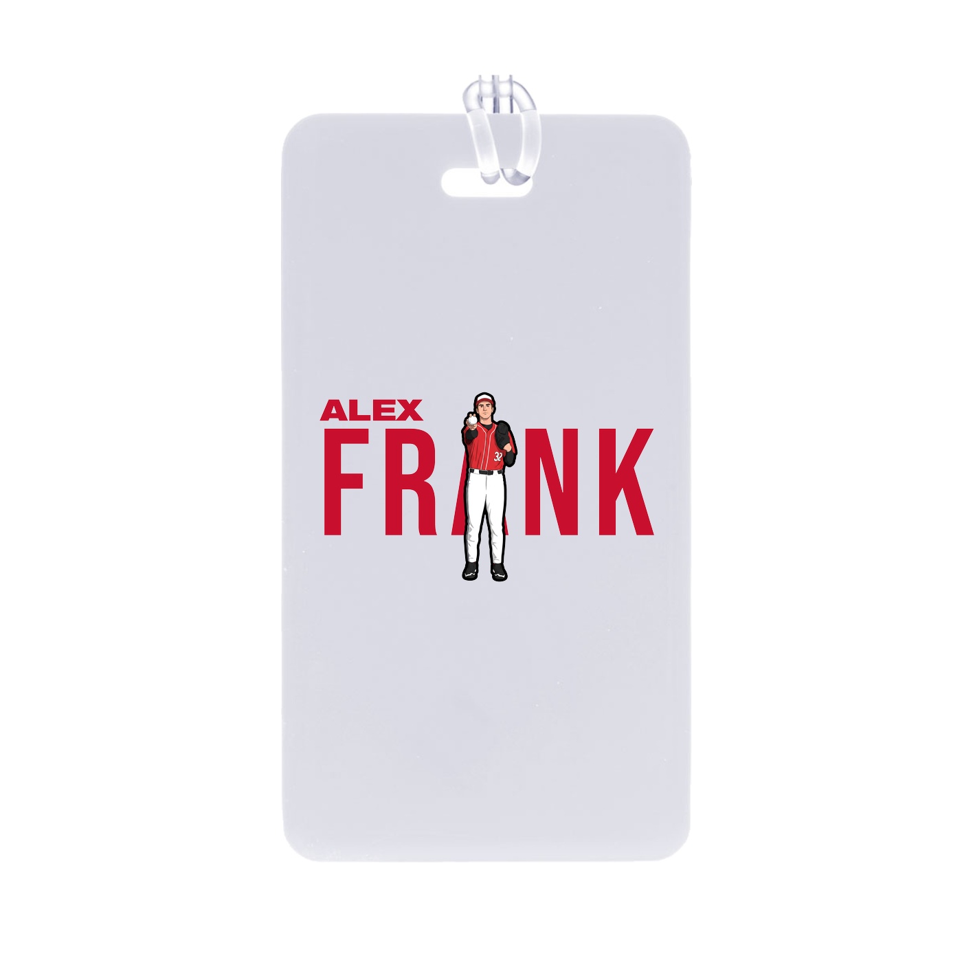 Bag Tag — Player Name in Classic