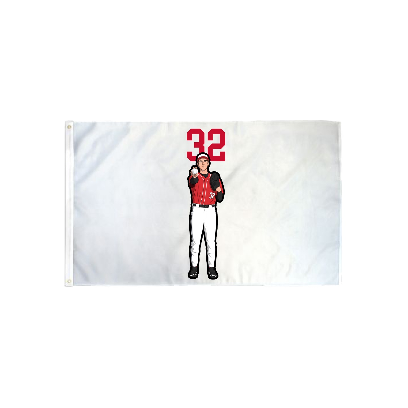 3x5 Flag — Number Top in Classic