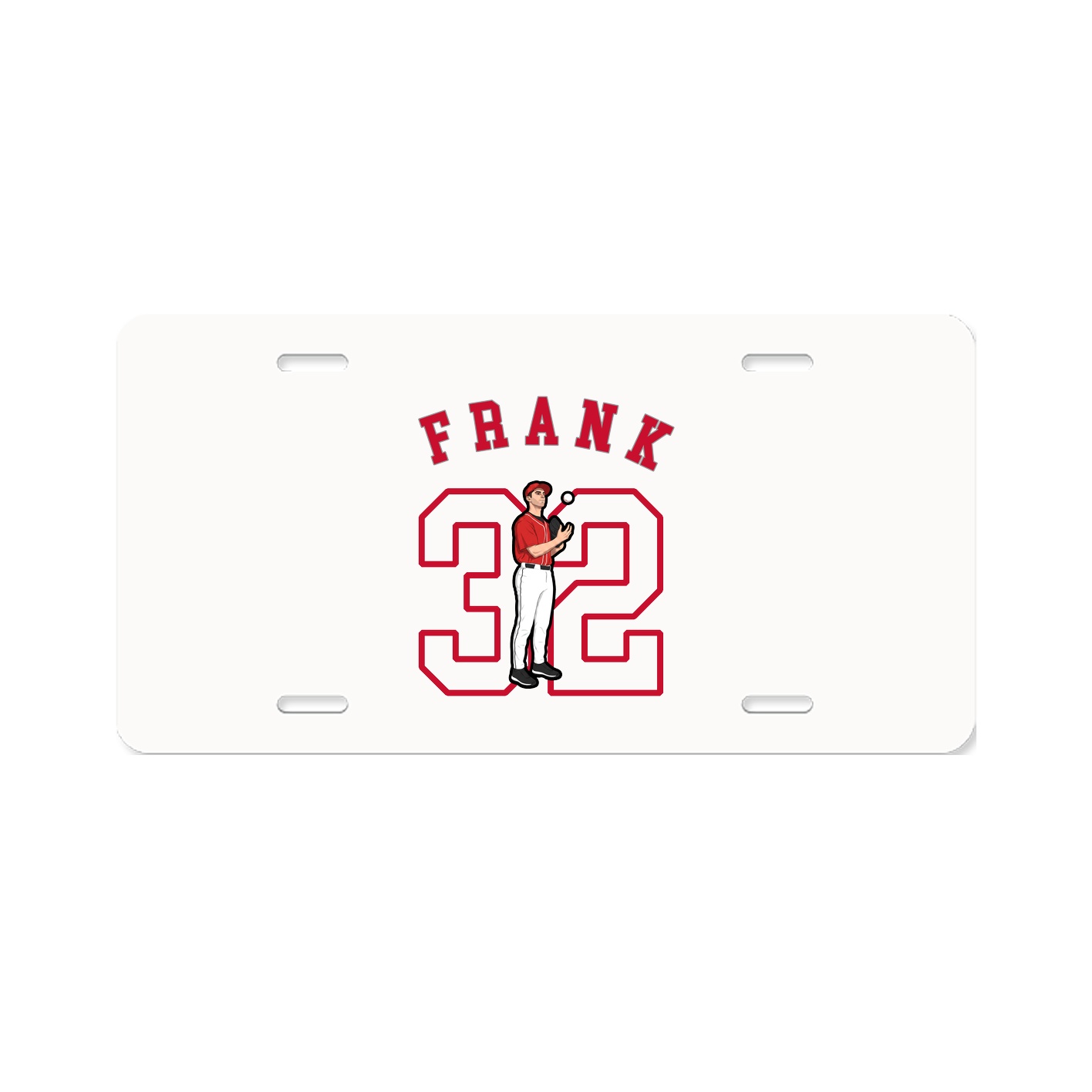 License Plate — Shirsey Arch in Classic