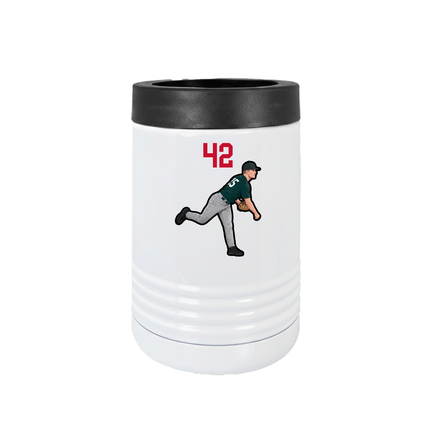 Beverage Holder — Number Top in White