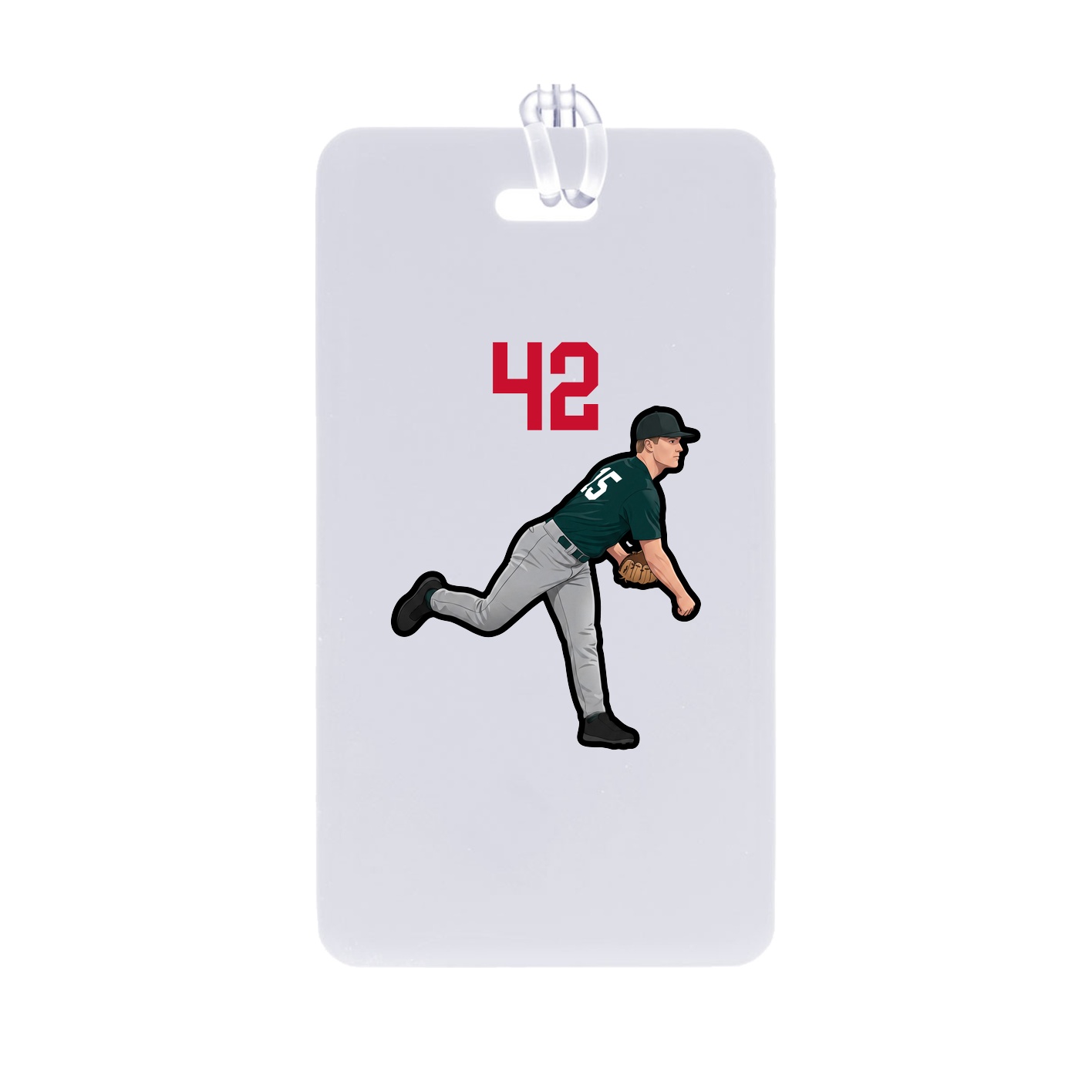 Bag Tag — Number Top in Classic