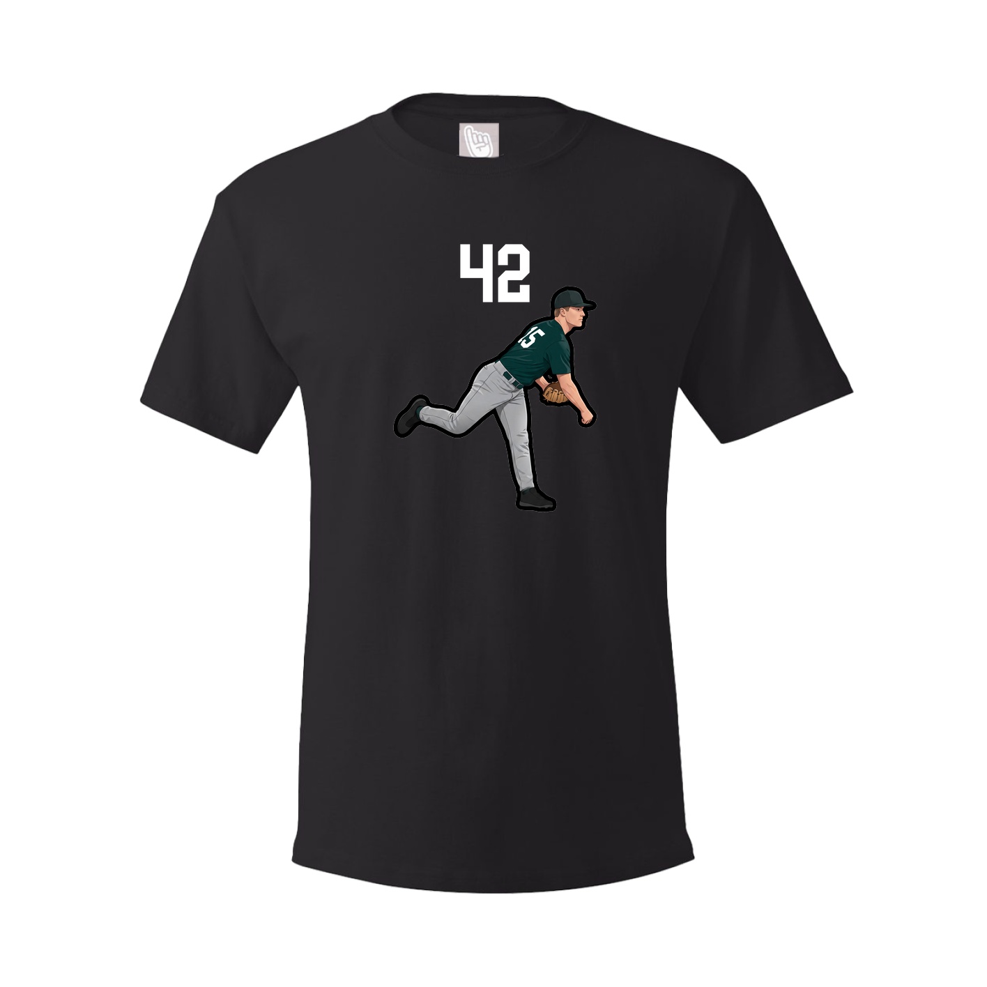 Tee — Number Top in Black