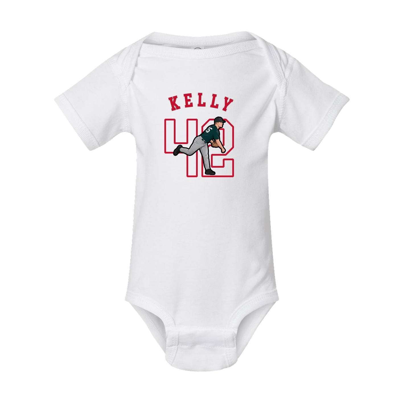 Baby Onesie — Shirsey Arch in White