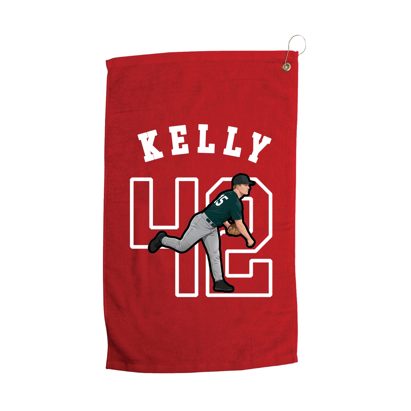 Golf Towel — Shirsey Arch in Red