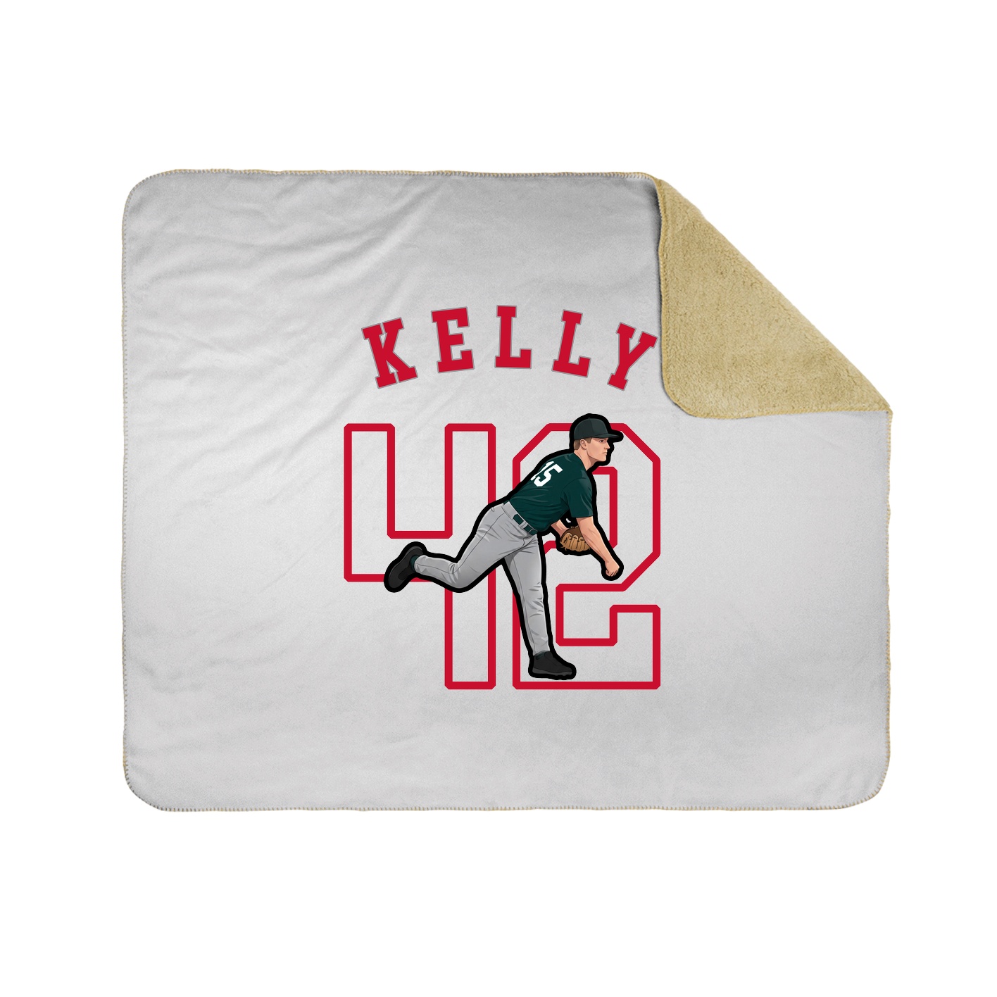 Throw Blanket — Shirsey Arch in White