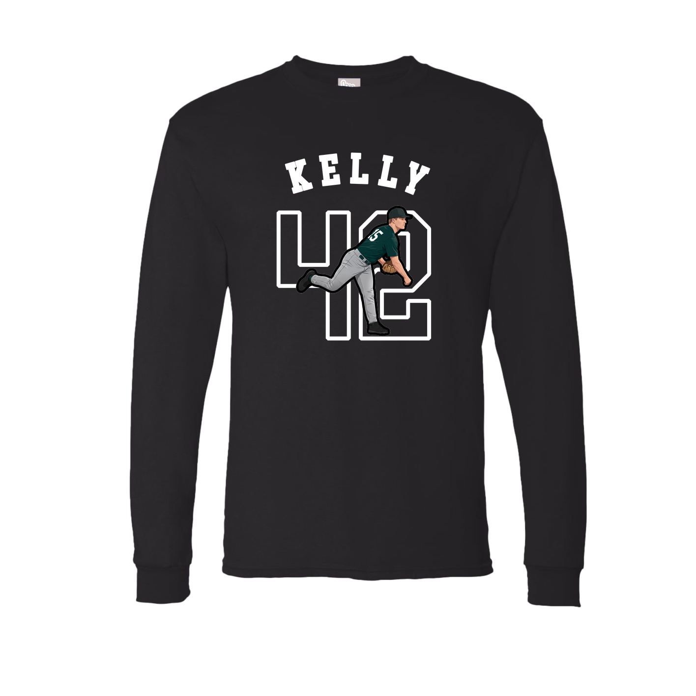 Long Sleeve Tee — Shirsey Arch in Black
