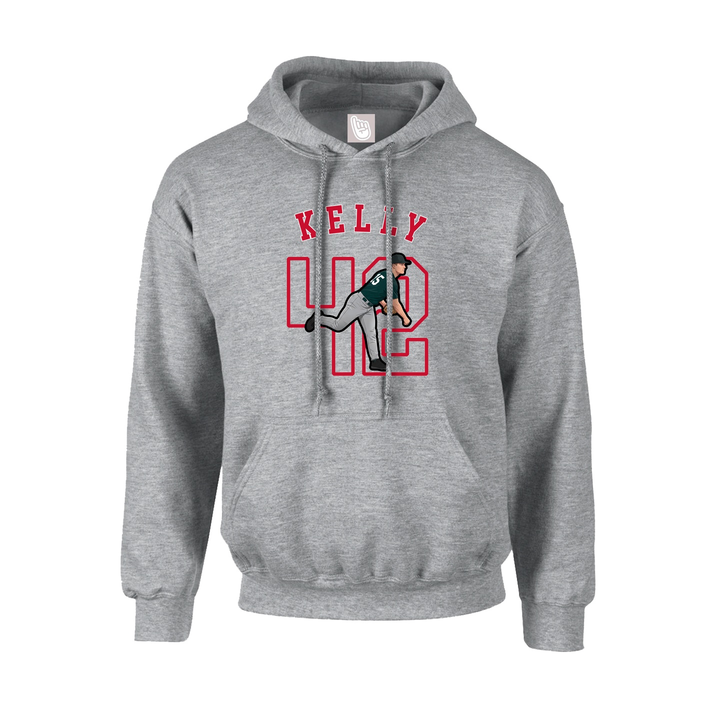 Youth Hoodie — Shirsey Arch in Grey