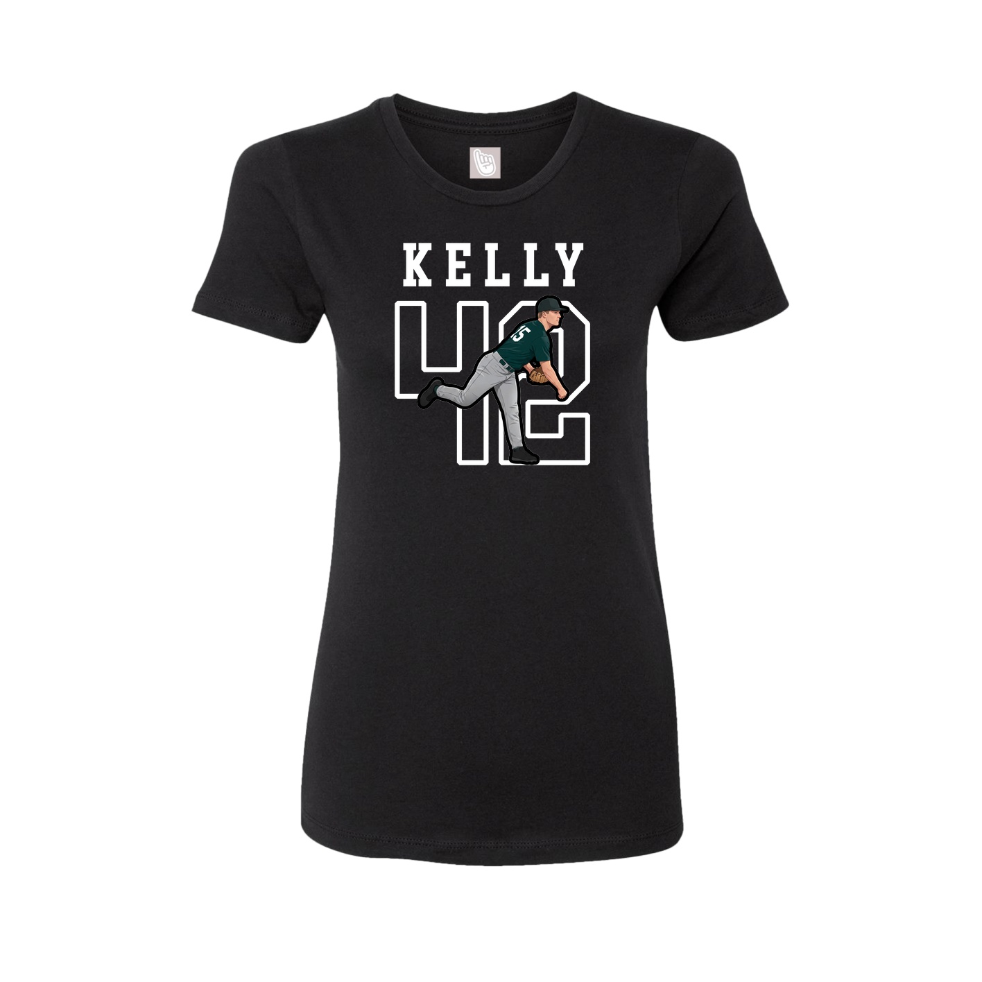 Fitted Women's Tee — Shirsey in Black