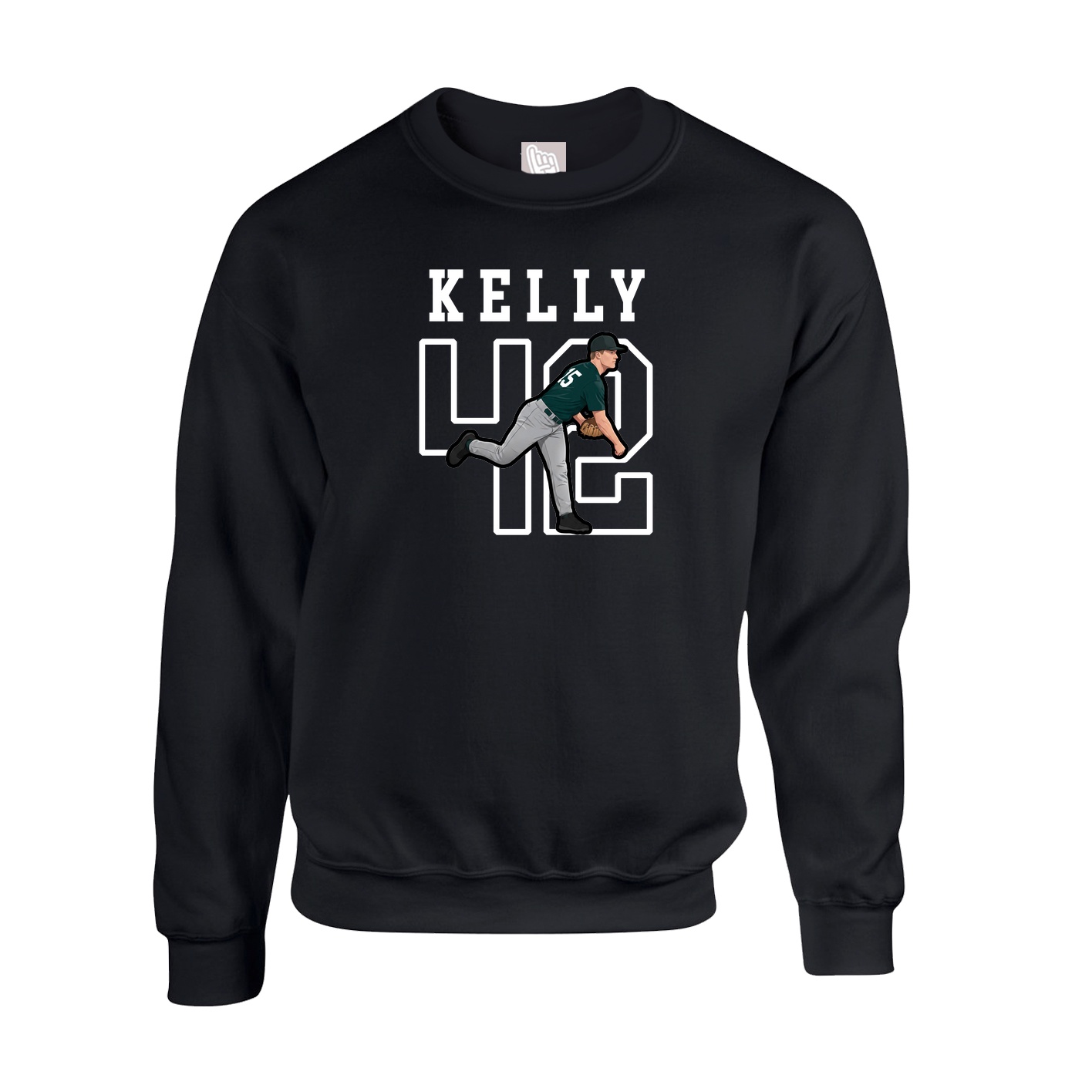 Fleece Crew — Shirsey in Black