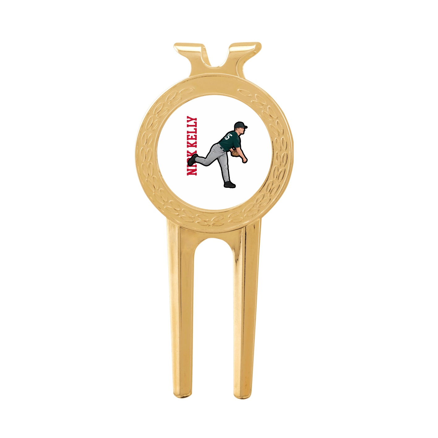 Divot Tool with Ball Marker — Name Vertical in Classic