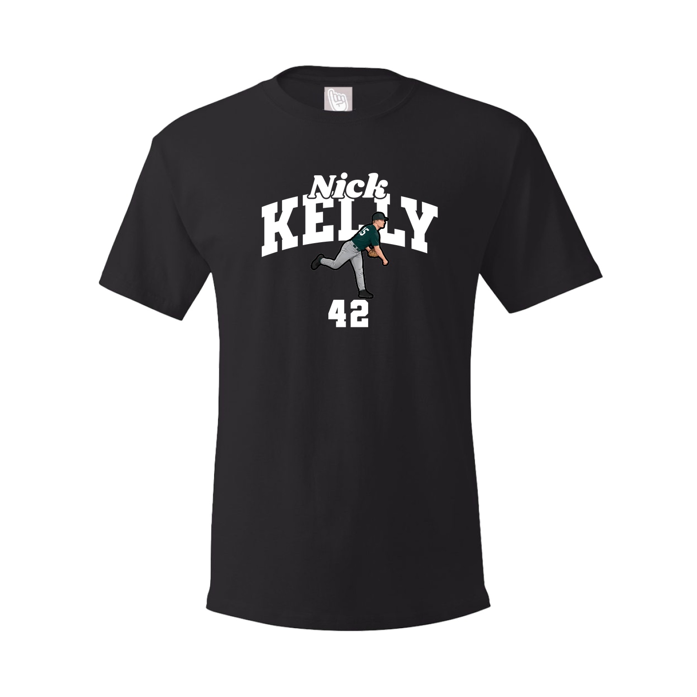 Youth Tee — Signature Arch in Black
