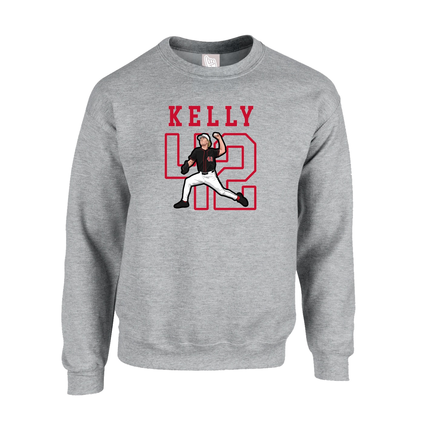 Fleece Crew — Shirsey in Grey