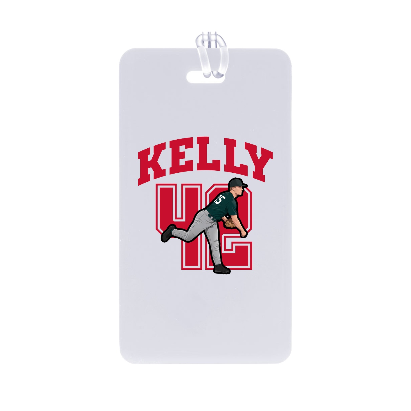 Bag Tag — Number in Classic