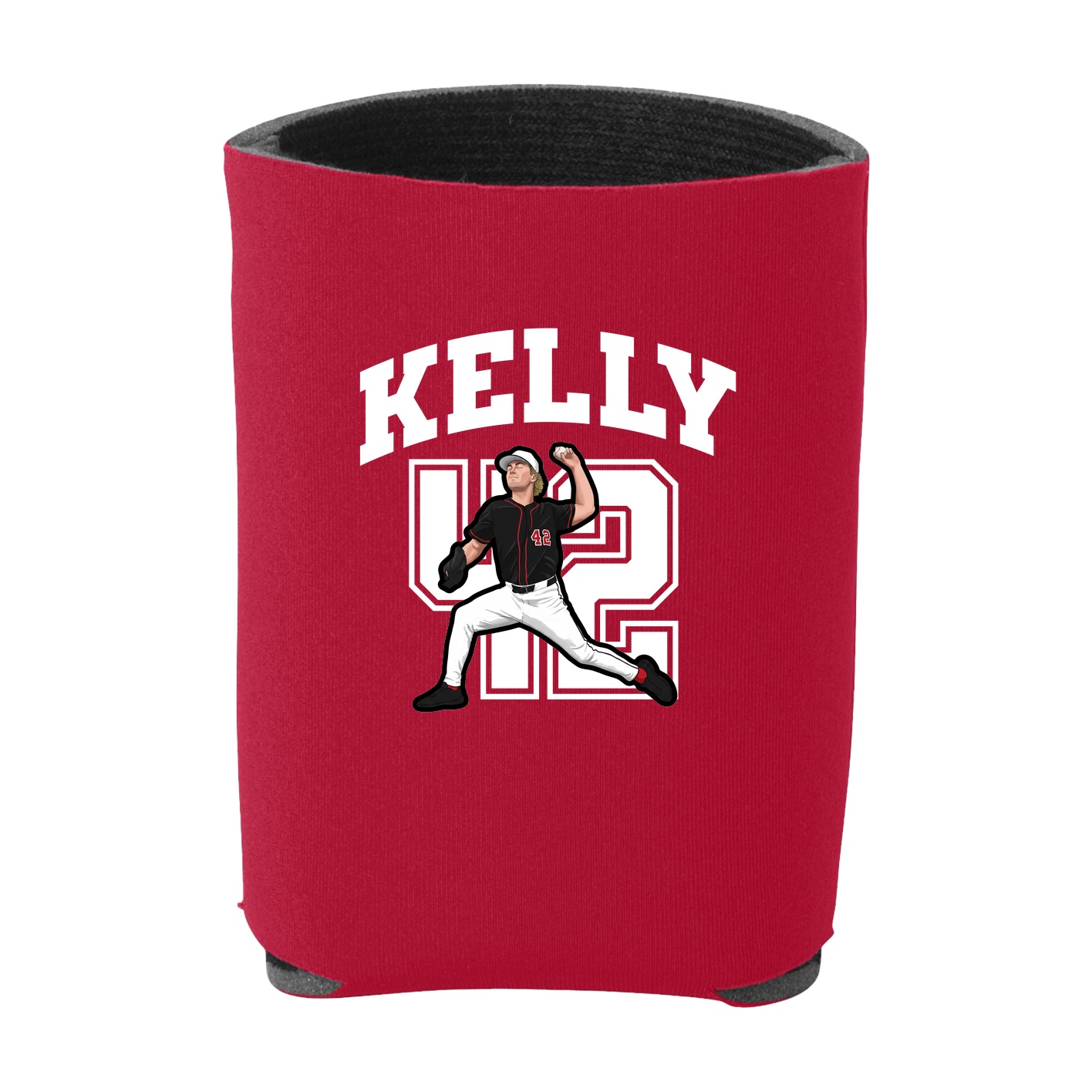 Can Holder — Number in Red