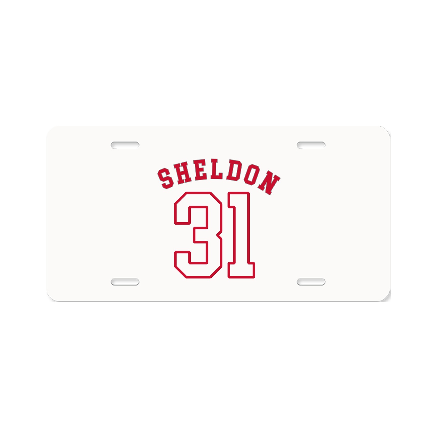 License Plate — Shirsey Arch in Classic