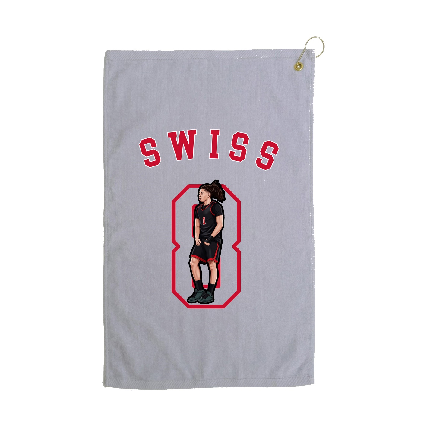 Golf Towel — Shirsey Arch in Grey