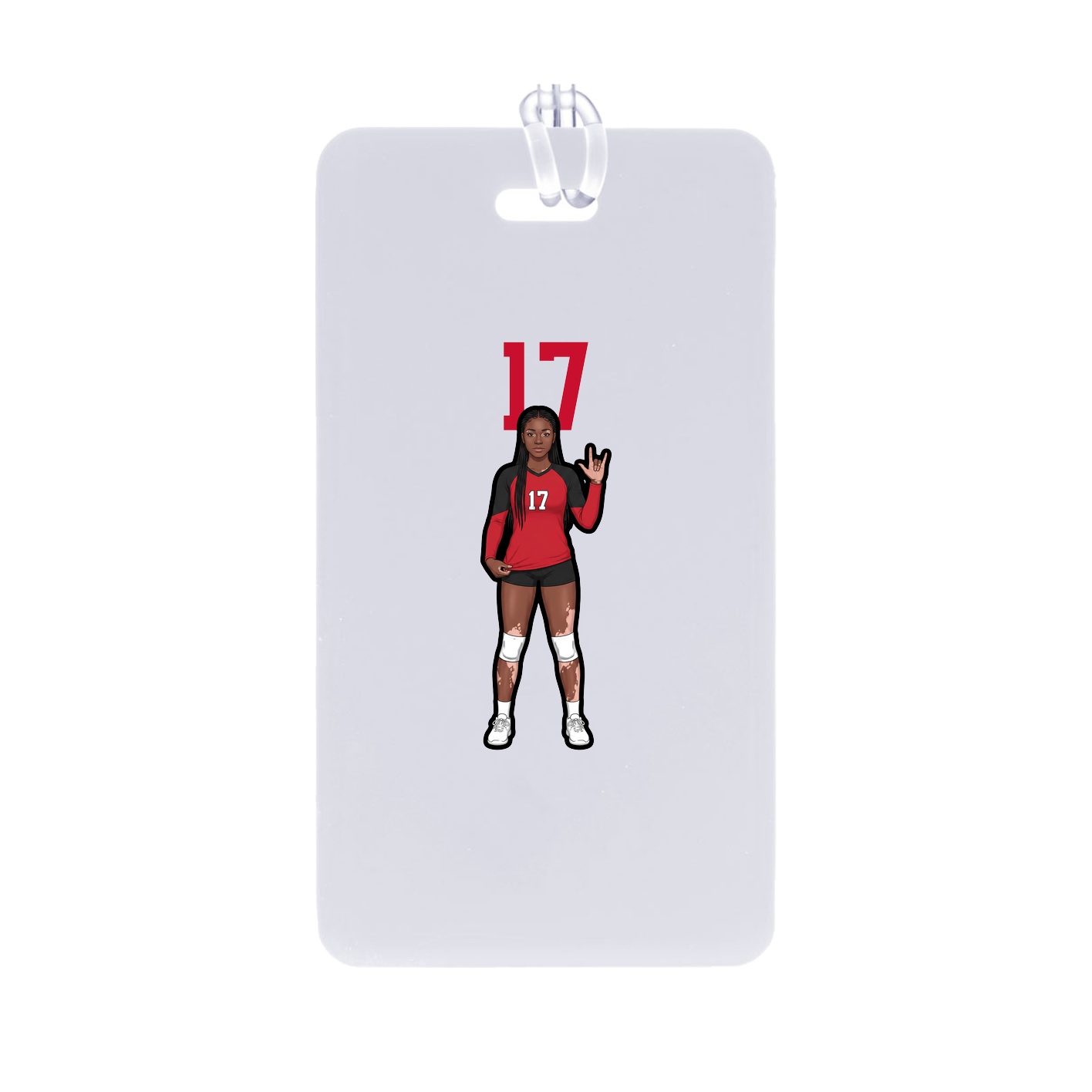 Bag Tag — Number Top in Classic