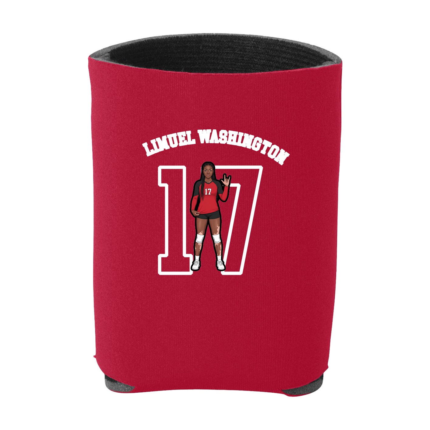 Can Holder — Shirsey Arch in Red