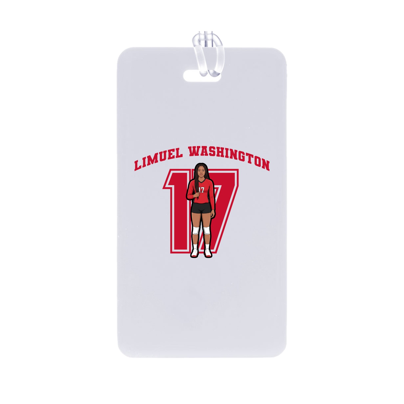 Bag Tag — Number in Classic