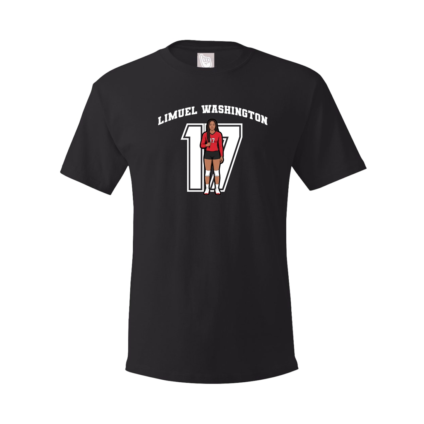 Tee — Number in Black