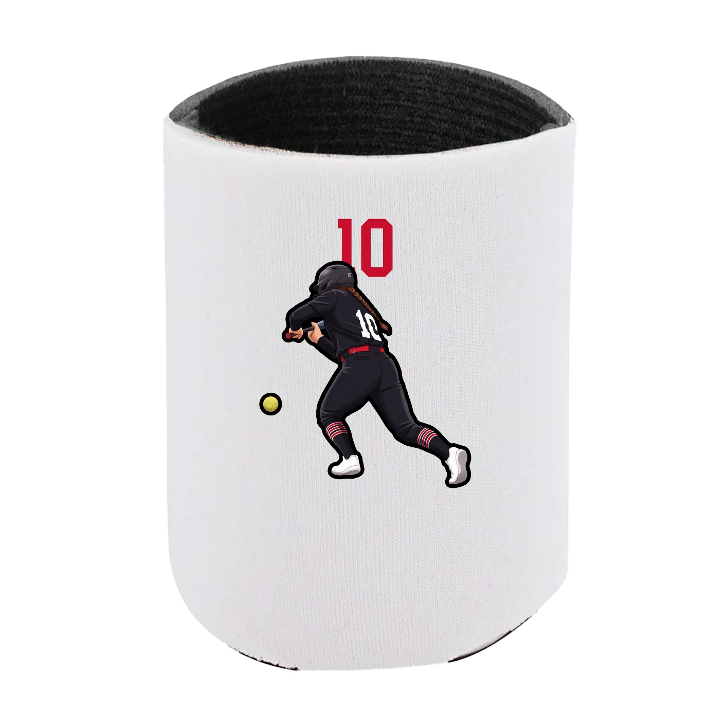 Can Holder — Number Top in White