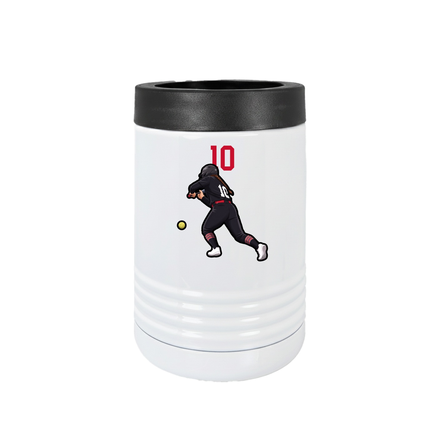 Beverage Holder — Number Top in White