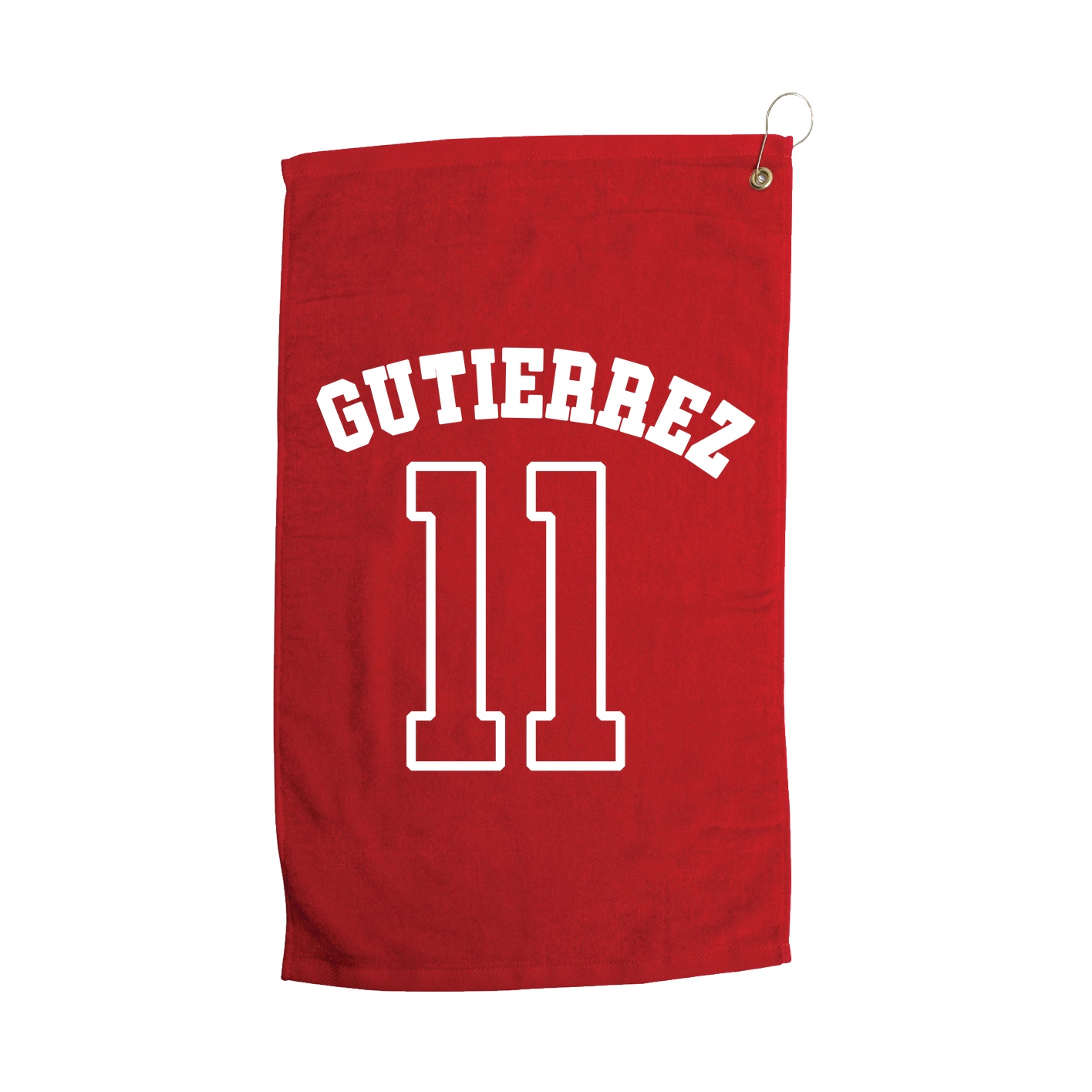 Golf Towel — Shirsey Arch in Red