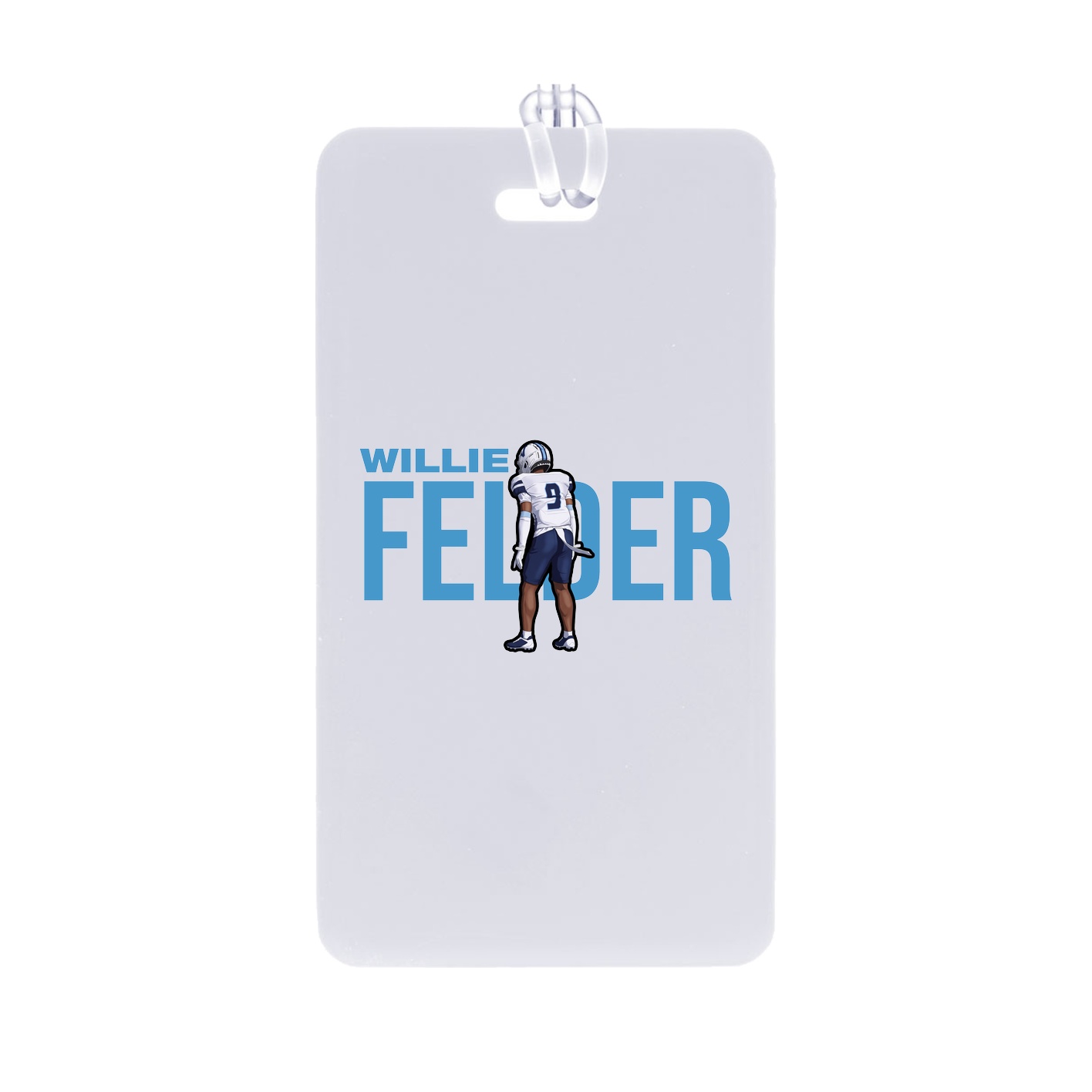 Bag Tag — Player Name in Classic