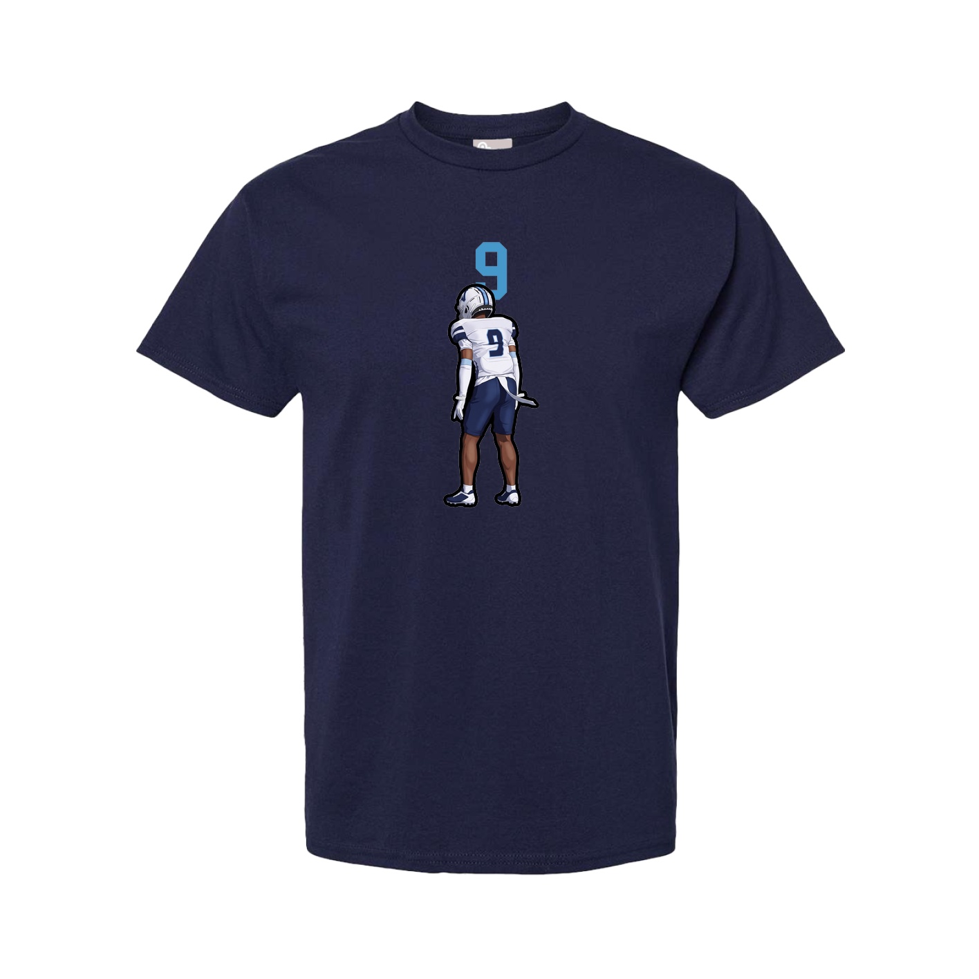Tee — Number Top in Navy