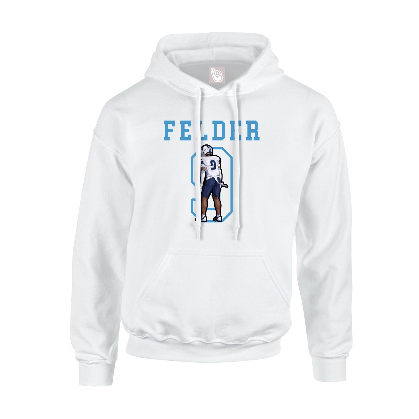 Youth Hoodie — Shirsey in White