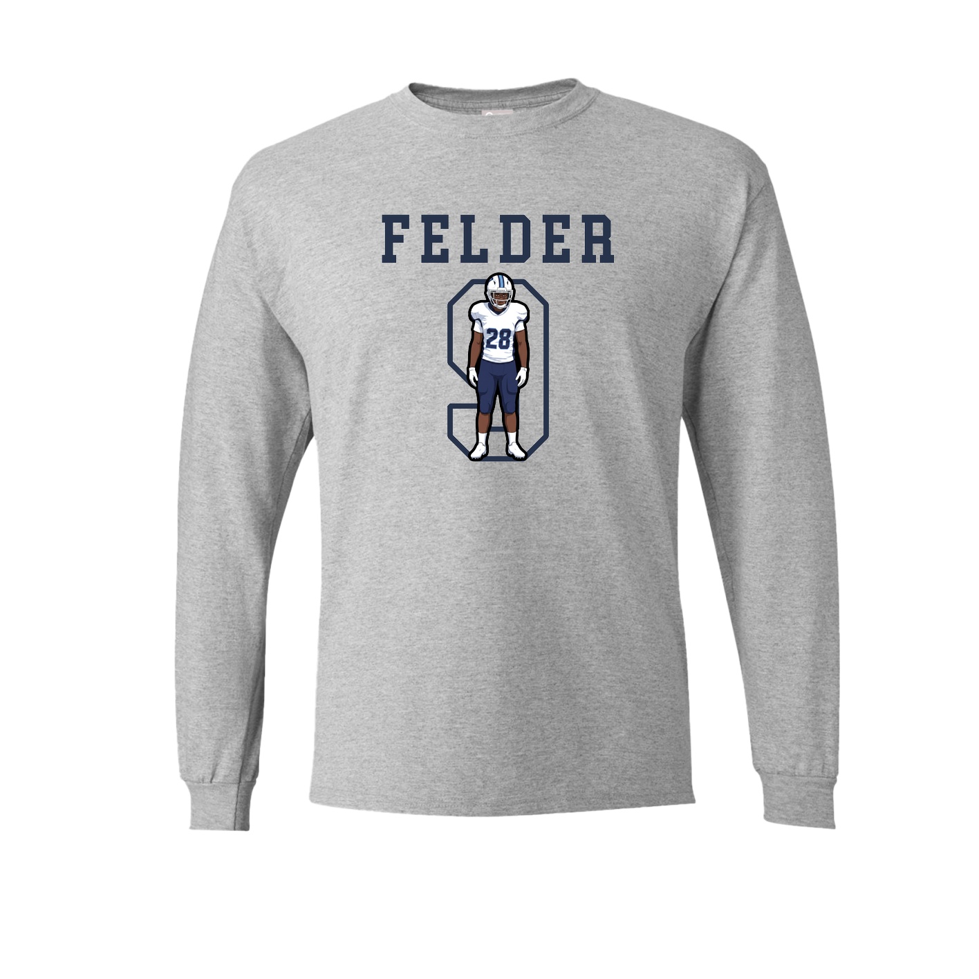 Long Sleeve Tee — Shirsey in Grey
