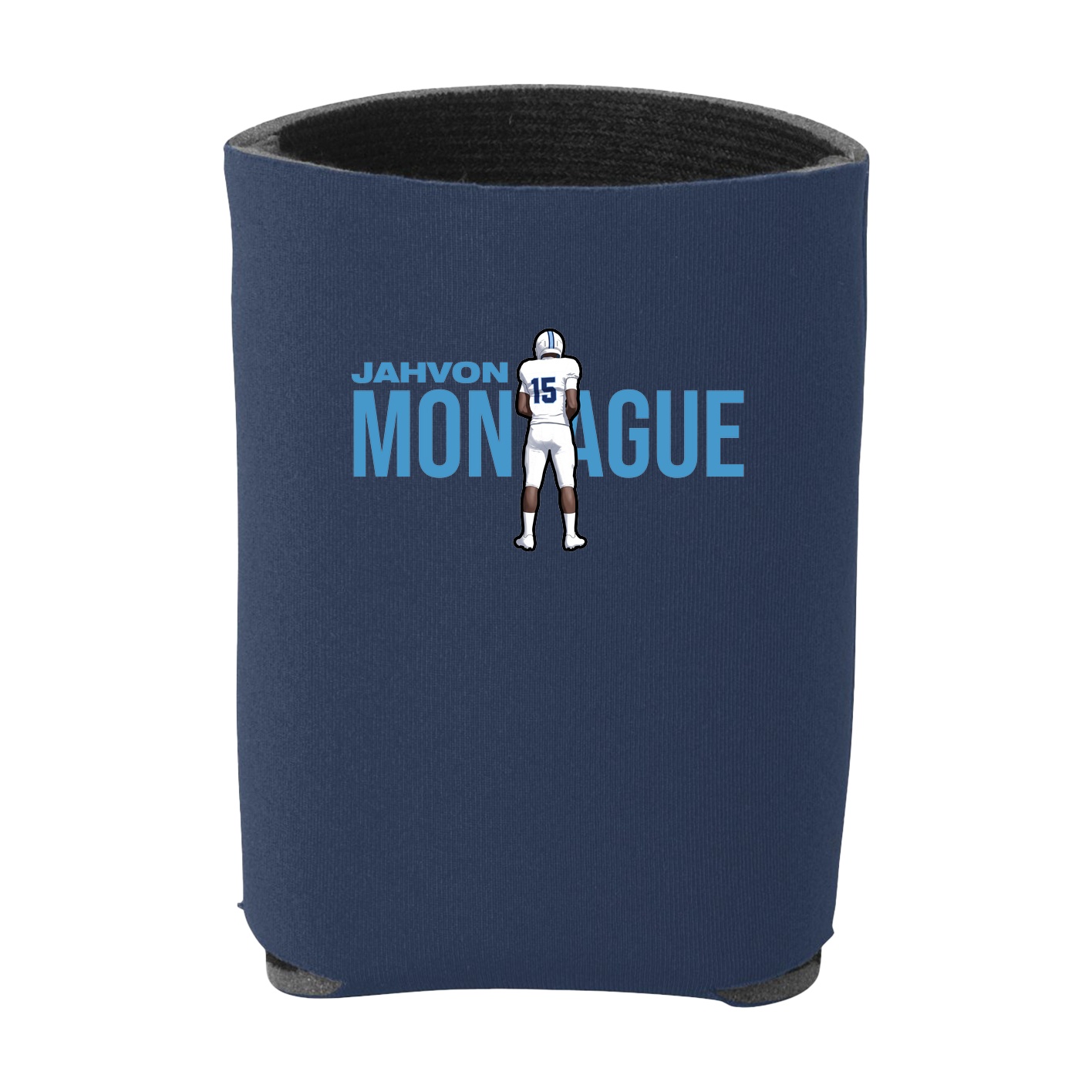 Can Holder — Player Name in Navy