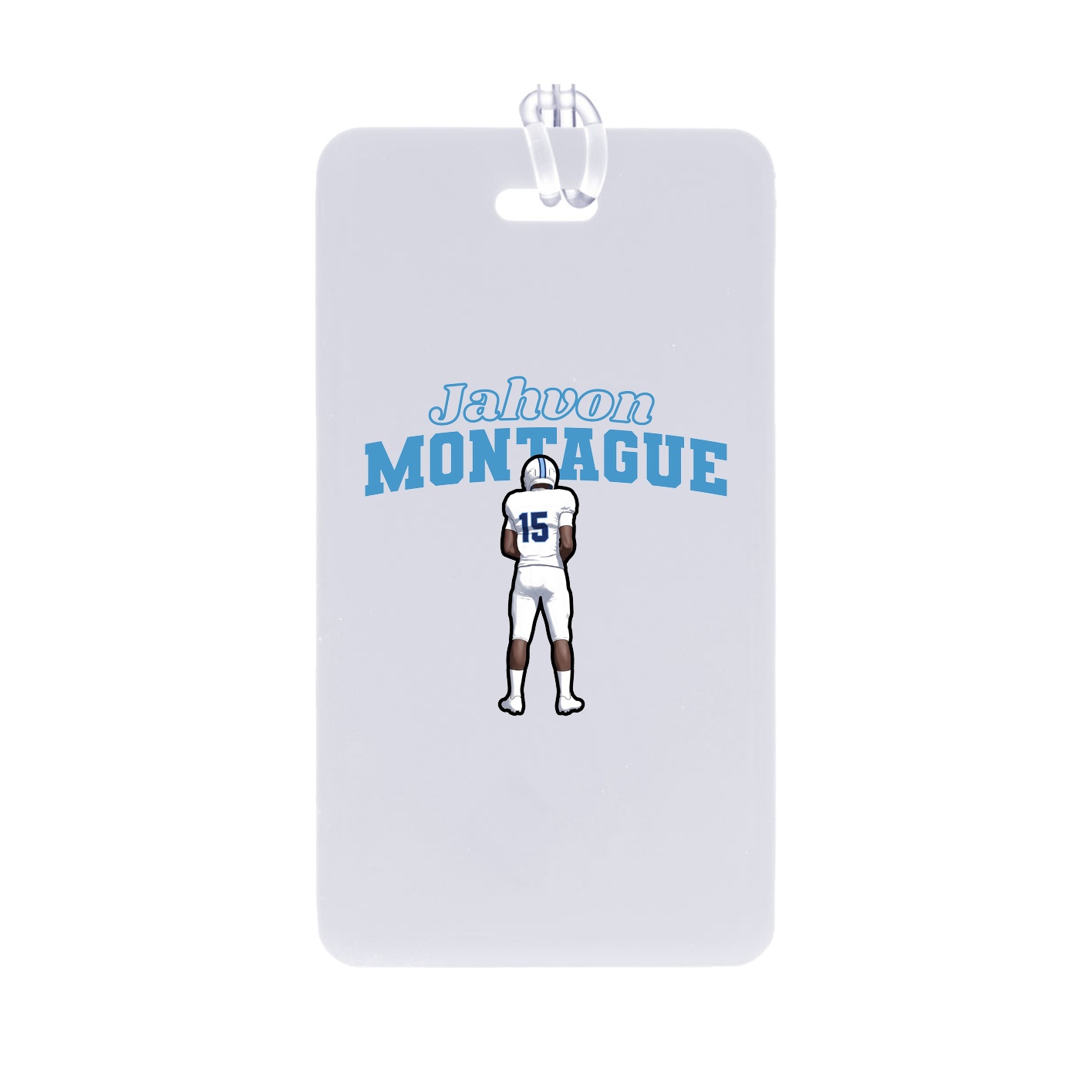 Bag Tag — Name Arch in Classic