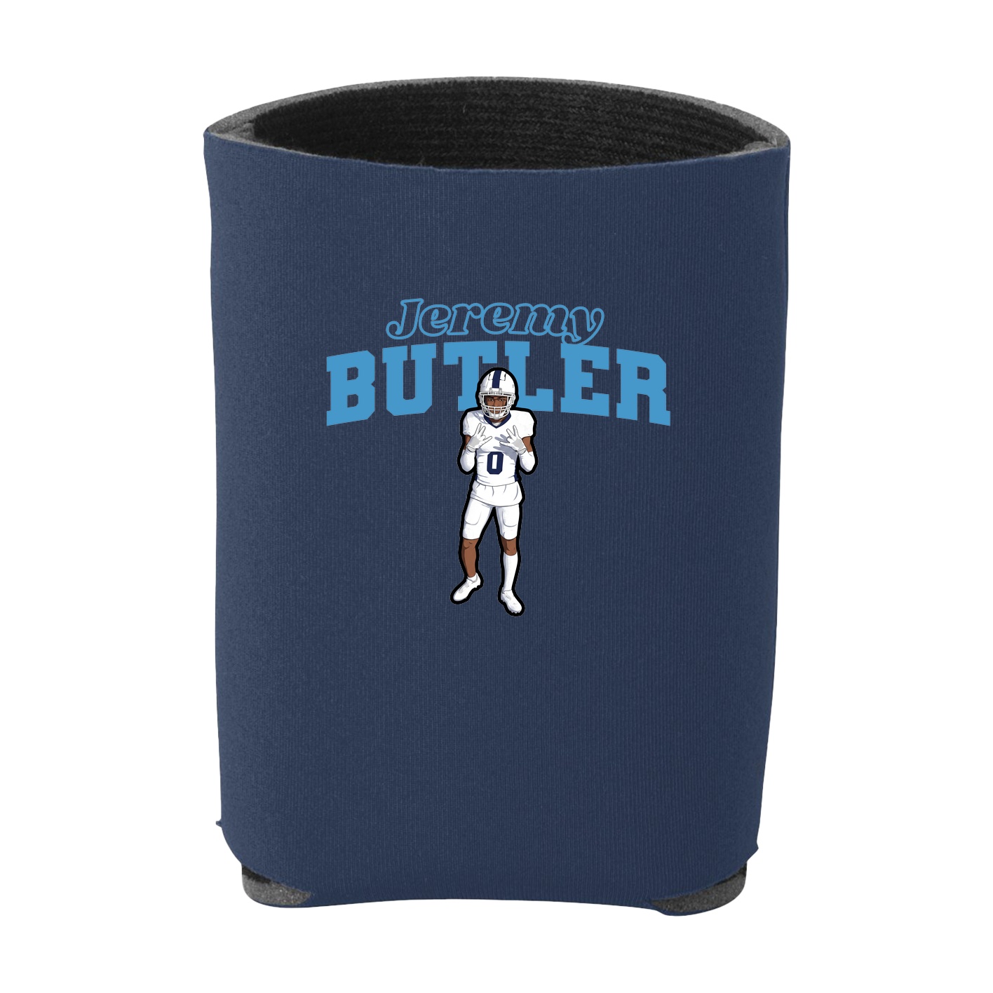 Can Holder — Name Arch in Navy
