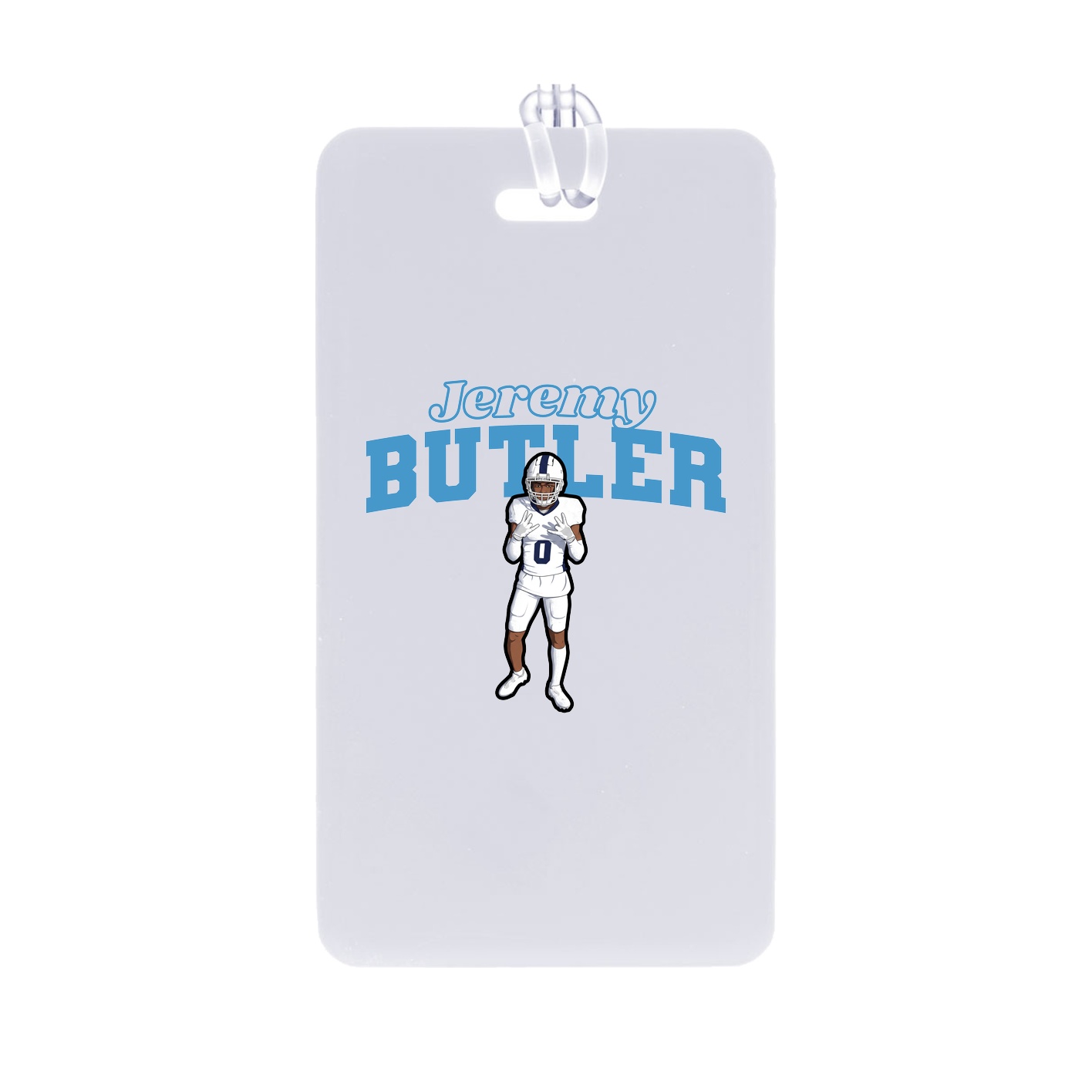 Bag Tag — Name Arch in Classic