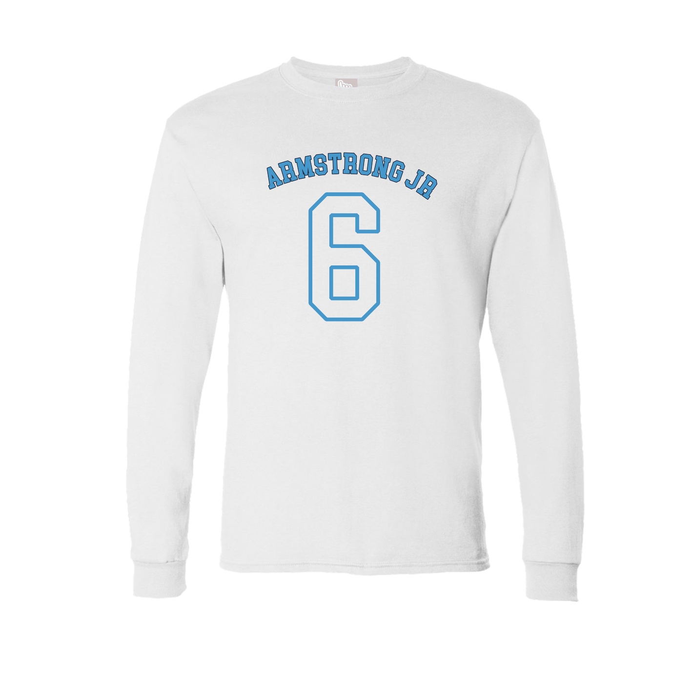 Long Sleeve Tee — Shirsey Arch in White