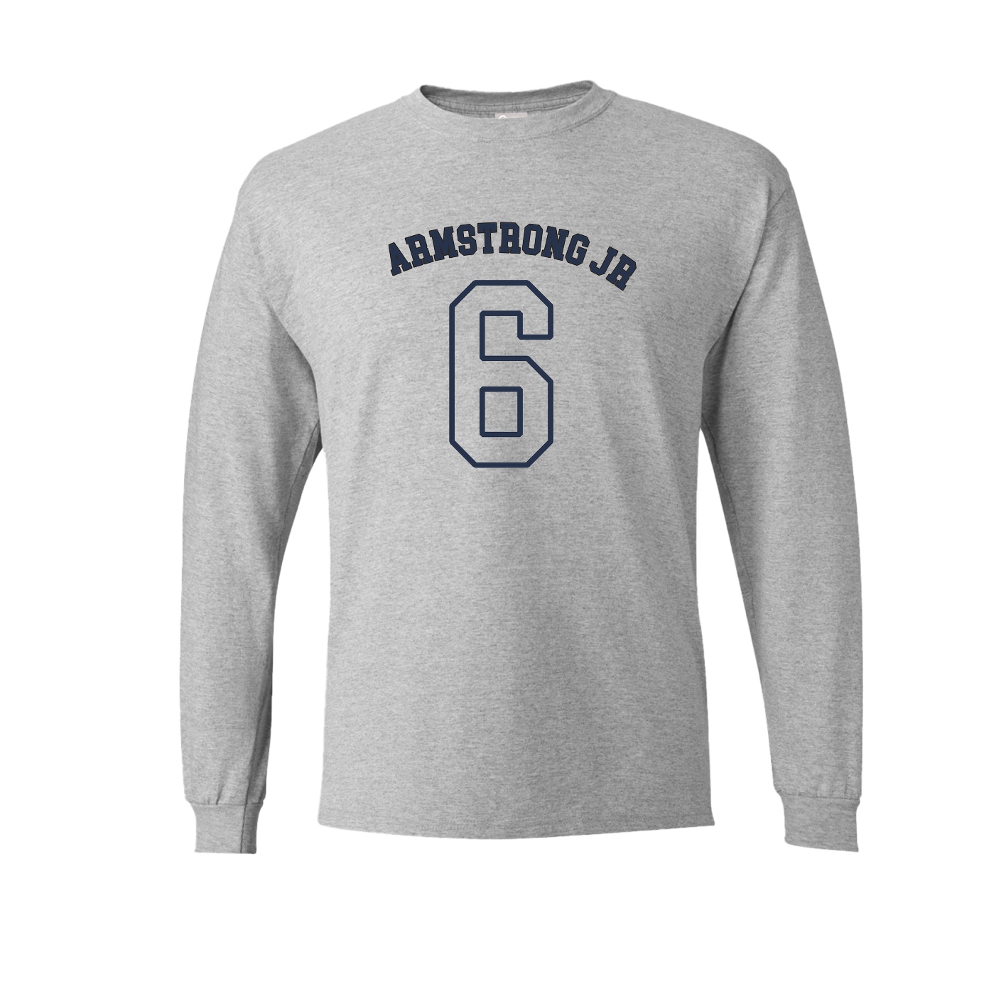 Long Sleeve Tee — Shirsey Arch in Grey