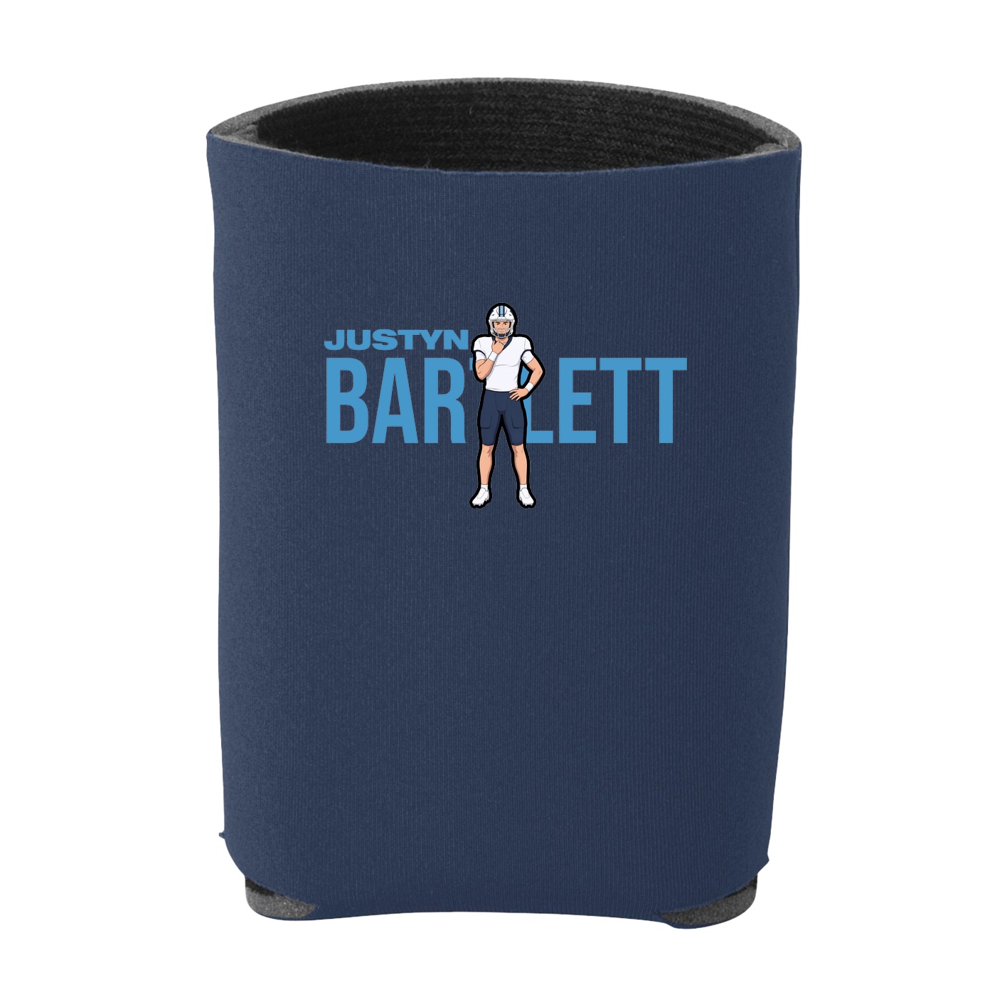 Can Holder — Player Name in Navy