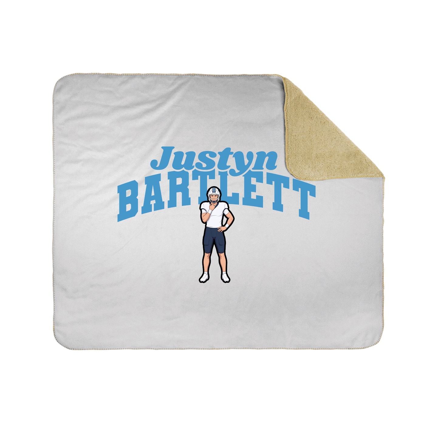 Throw Blanket — Signature Arch in White