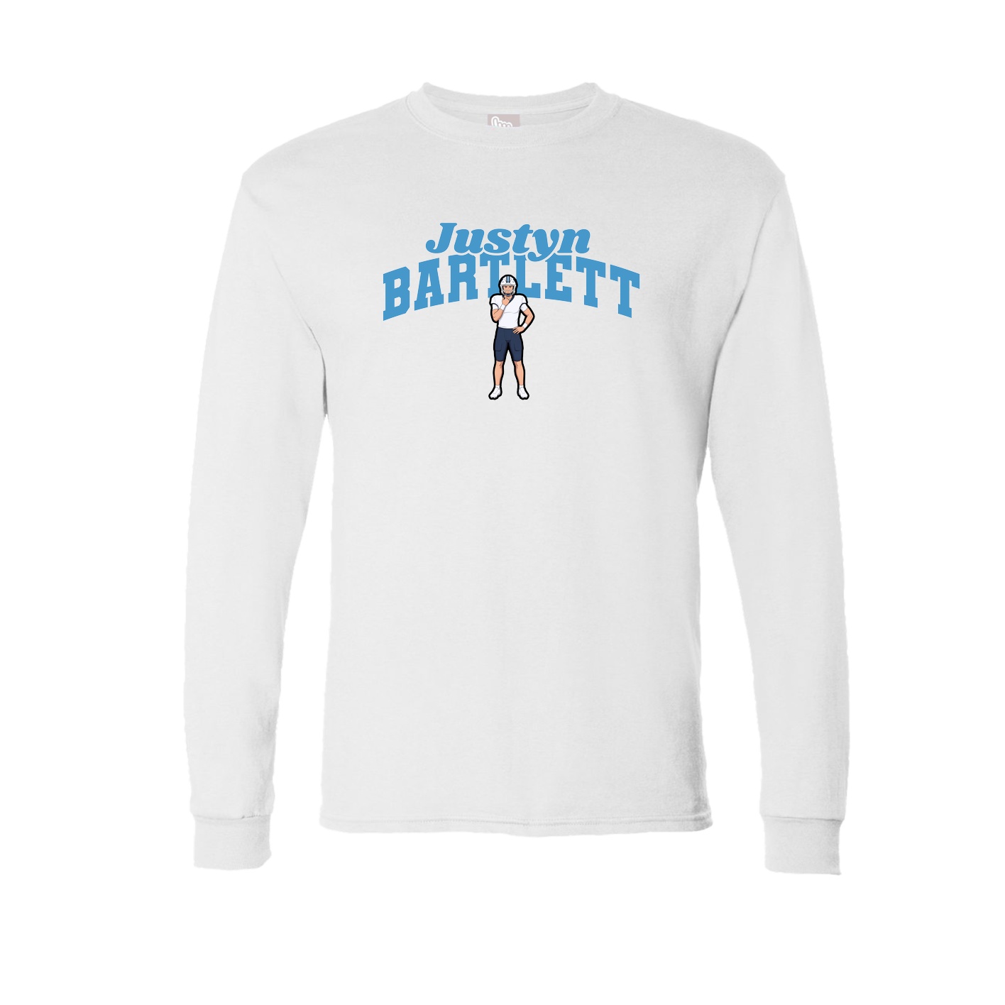 Long Sleeve Tee — Signature Arch in White