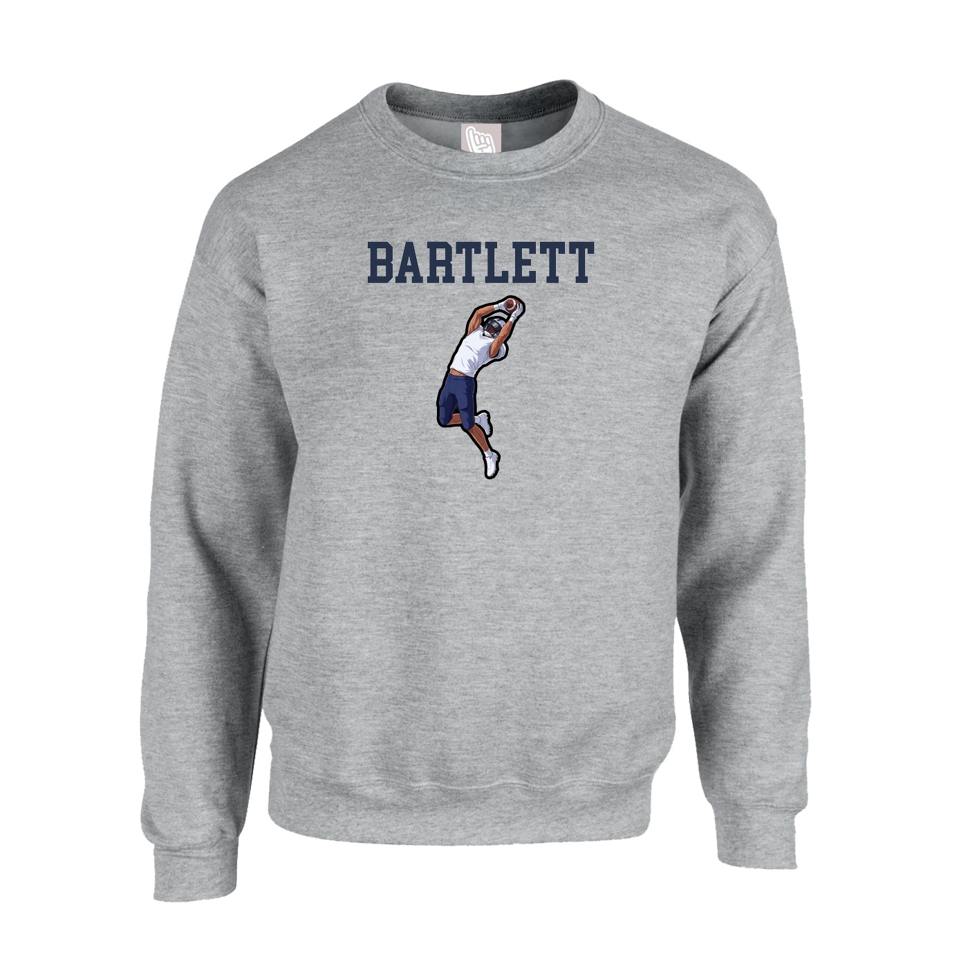 Fleece Crew — Shirsey in Grey