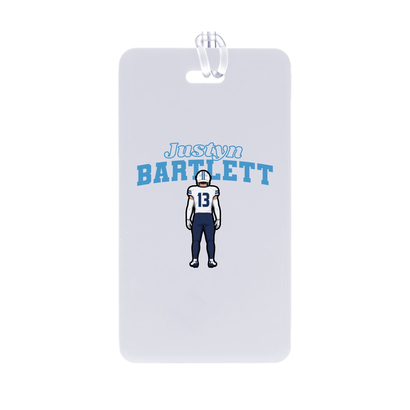 Bag Tag — Name Arch in Classic