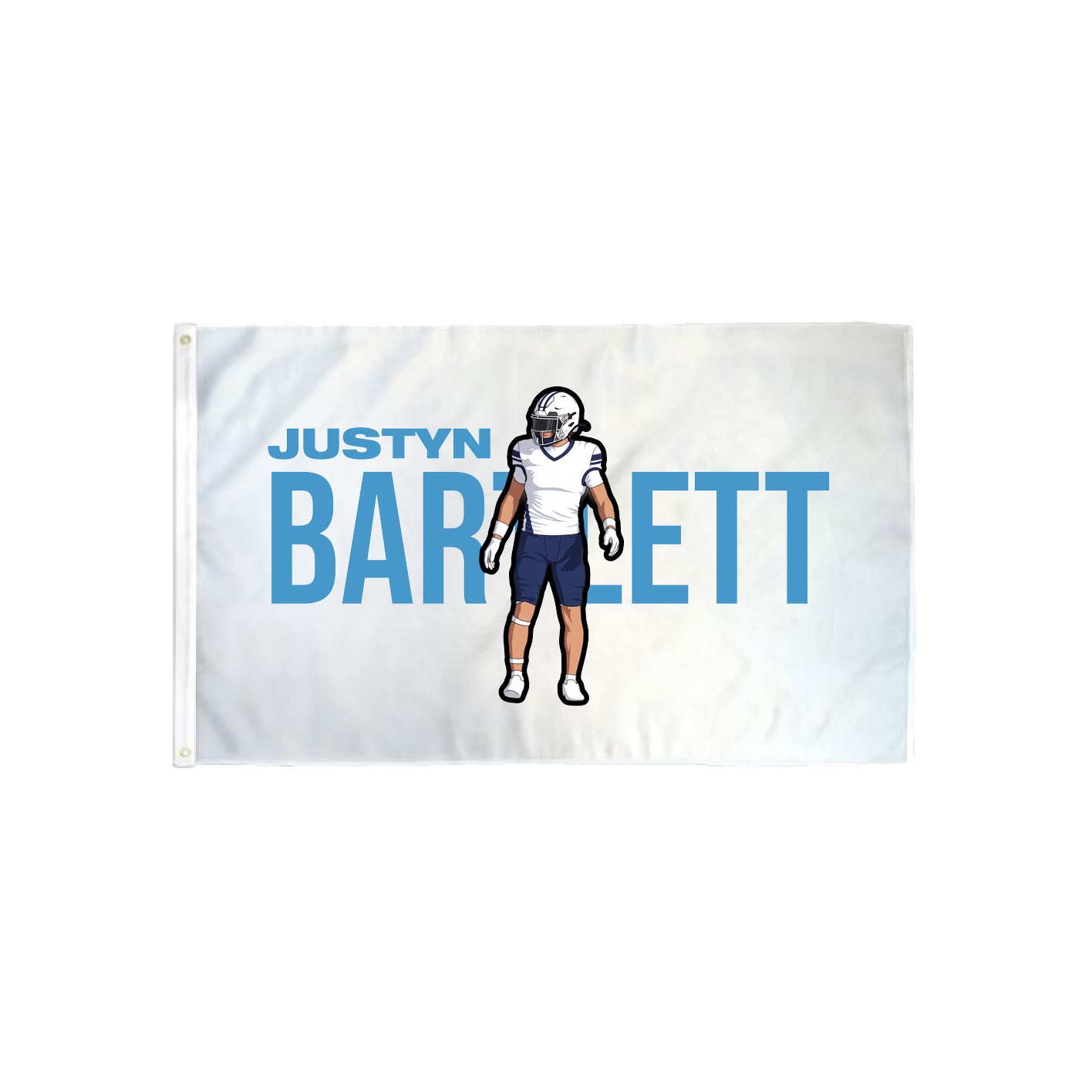 3x5 Flag — Player Name in Classic