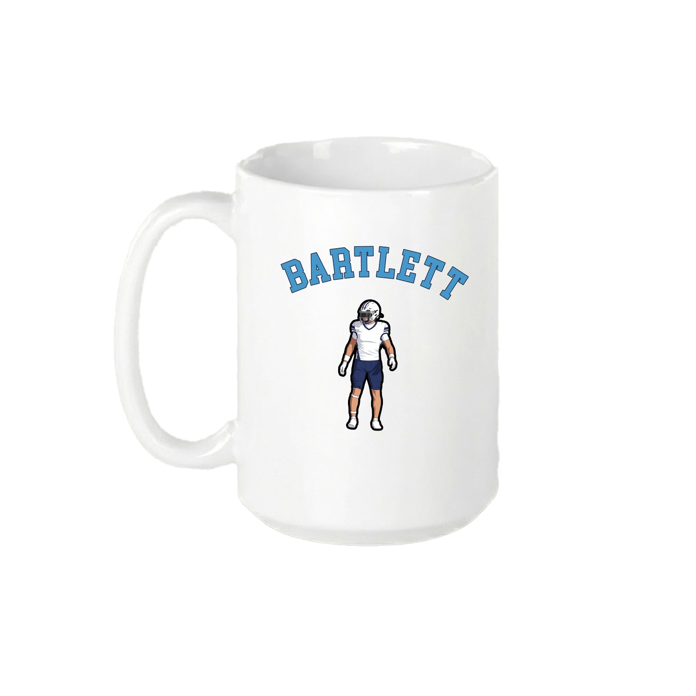 15oz Coffee Mug — Shirsey Arch in White