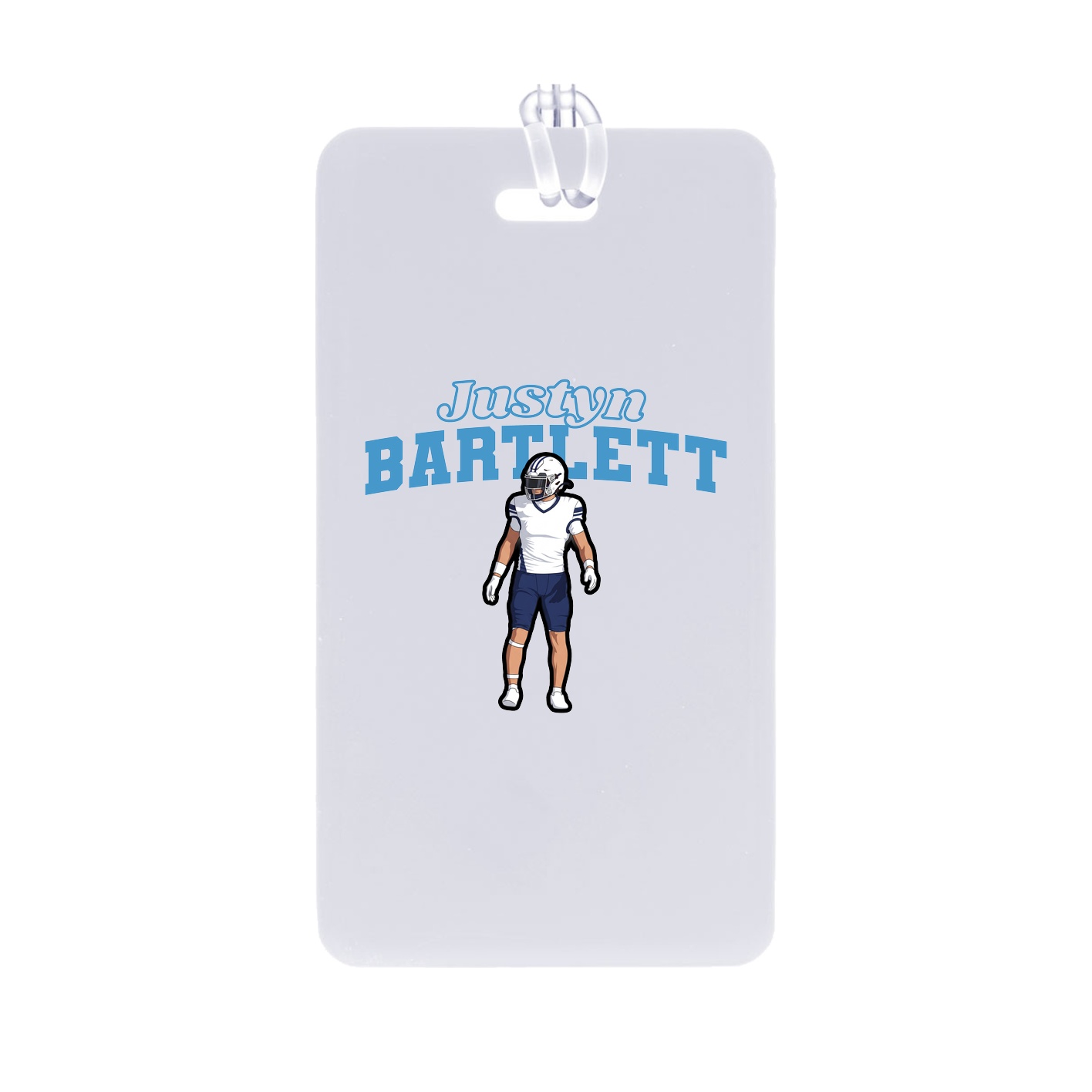 Bag Tag — Name Arch in Classic