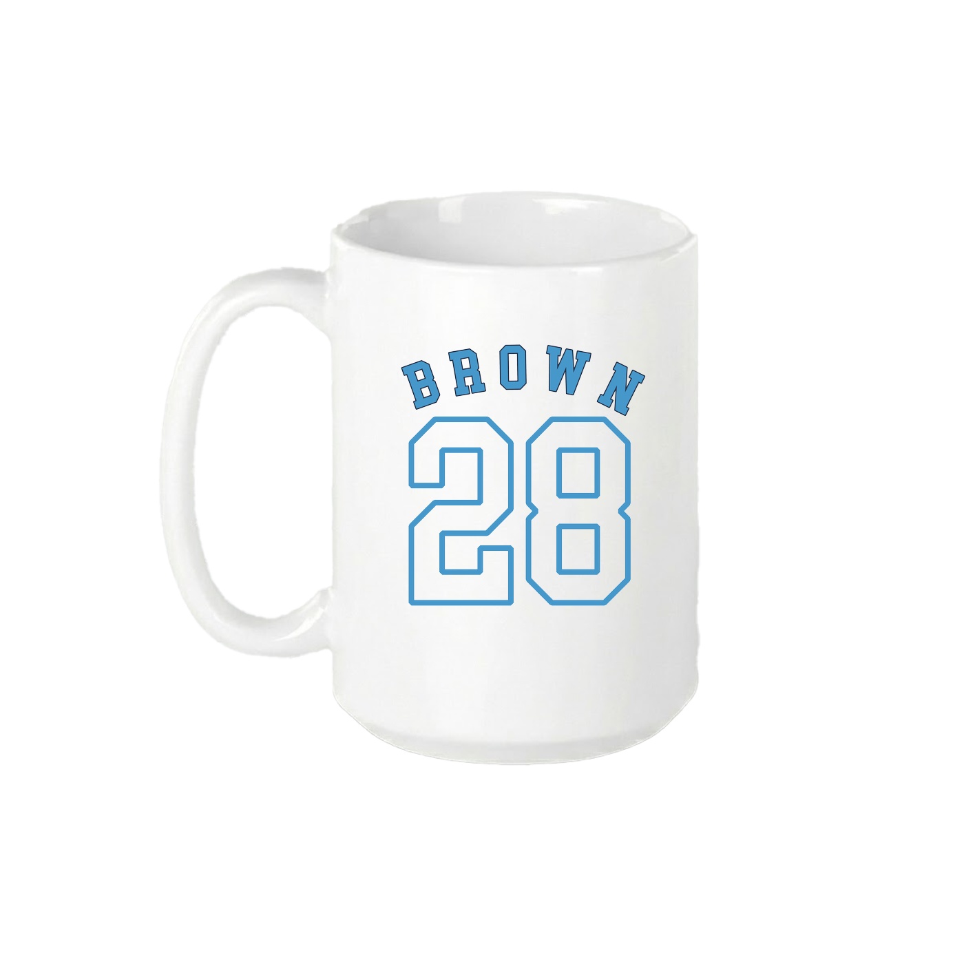 15oz Coffee Mug — Shirsey Arch in White